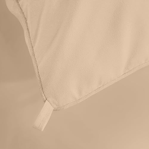 Miniatura 9 de Utopia Bedding Edredones tamaño King, relleno de edredón para todas las estaciones, edredón alternativo de plumón cosido en caja con pestañas en las