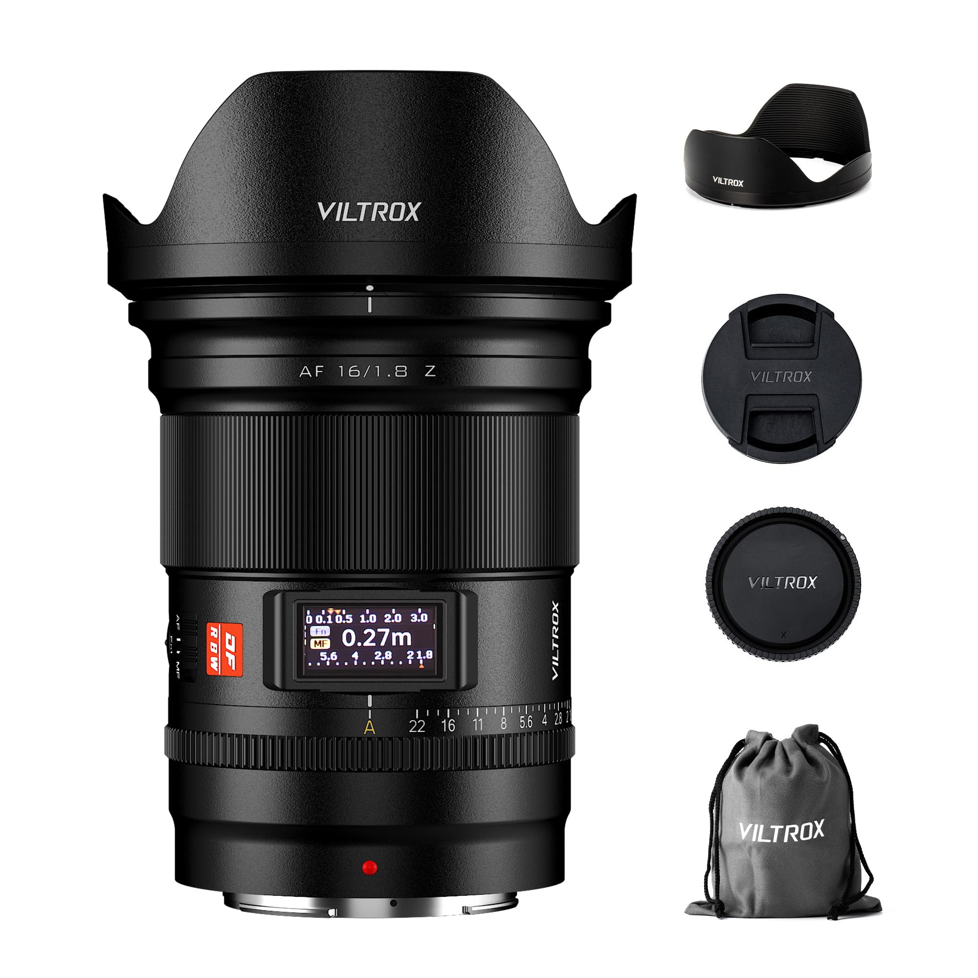 Viltrox 16mm f1.8 ニコンZマウント Viltrox AF 16mm F1.8 Full-Frame Lens for Nikon Z-Mount