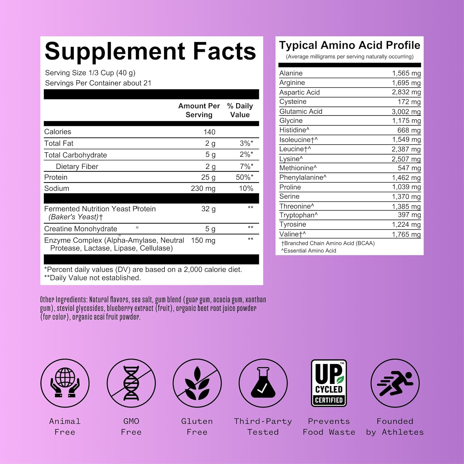 RNWY Complete Protein, 25g Yeast Protein + 5g Creatine Monohydrate, Vegan, Dairy-Free, Informed Sport Certified, Post-Workout Recovery for Endurance Athletes, Chocolate, 21 Servings