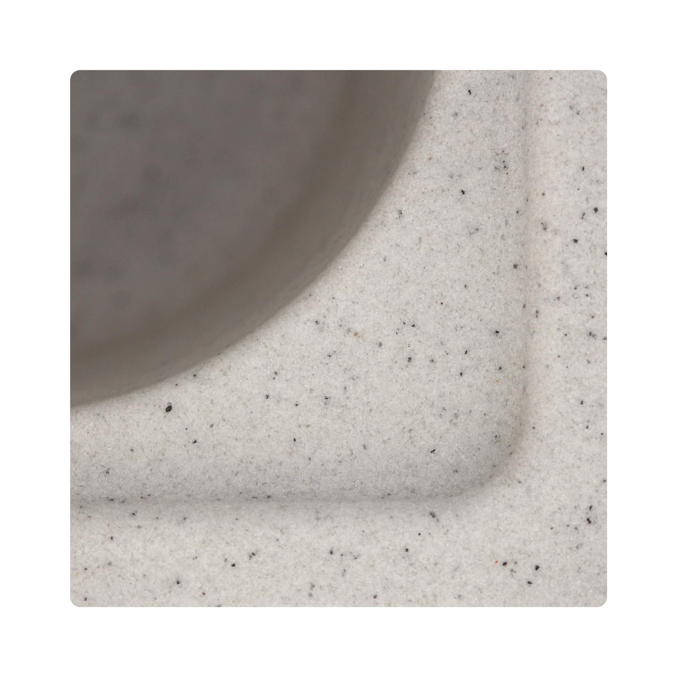 Buy ZINZER Granite Single Bowl Matt Finish Drainboard Sink for Kitchen