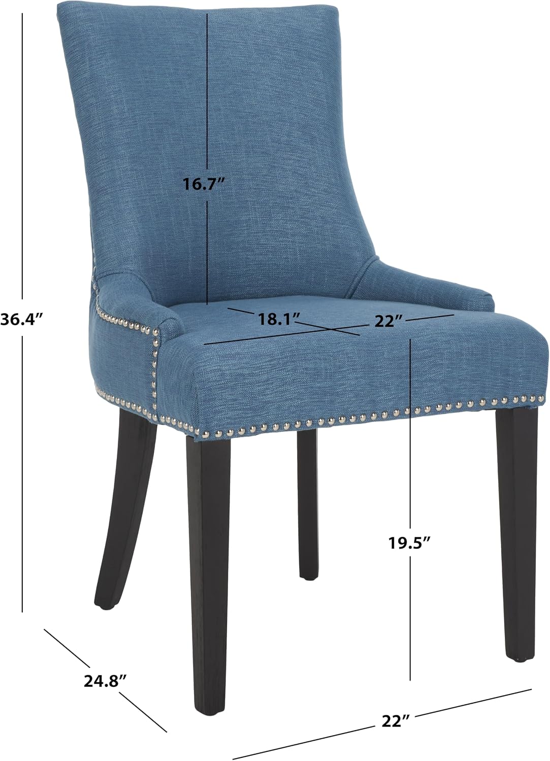 SAFAVIEH Mercer Collection Lester Dining Chair