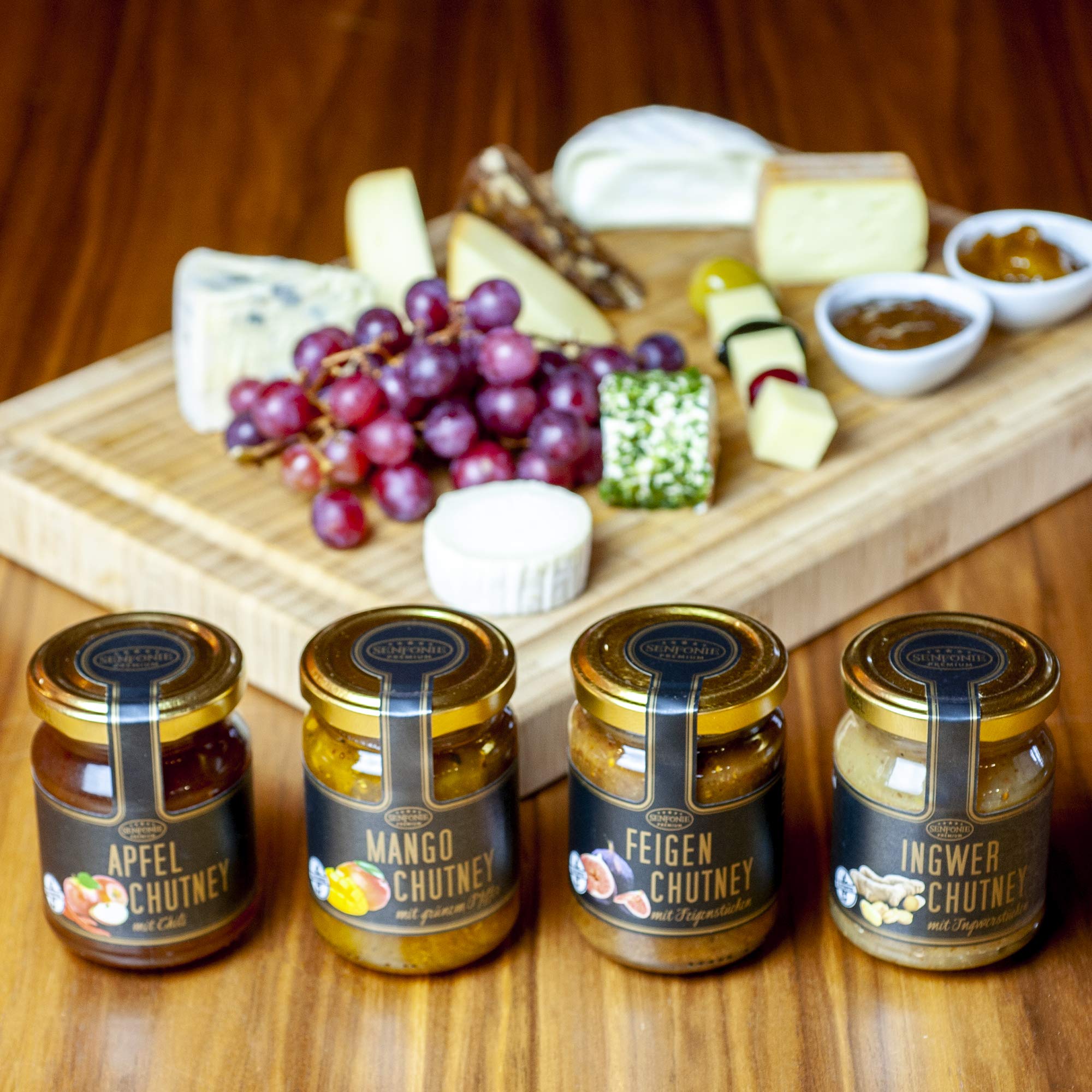 Chutneys (Feige, Mango, Ingwer) - Natur pur