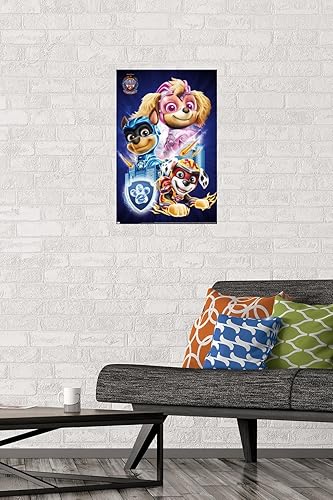 Miniatura 2 de Trends International Paw Patrol The Mighty Movie - Póster de pared de grupo