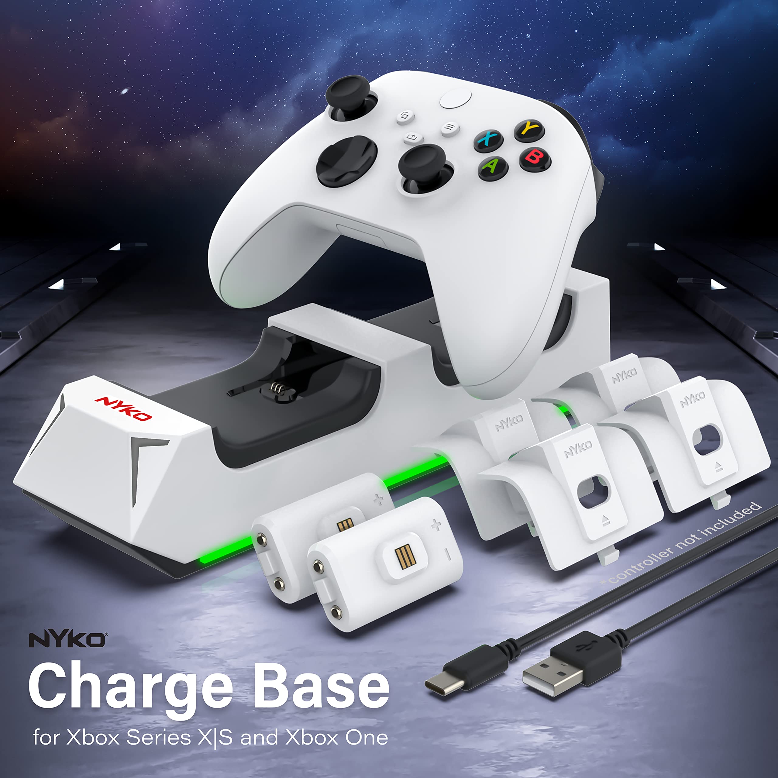 Station de Charge pour Xbox One et Xbox Series X, Nyko
