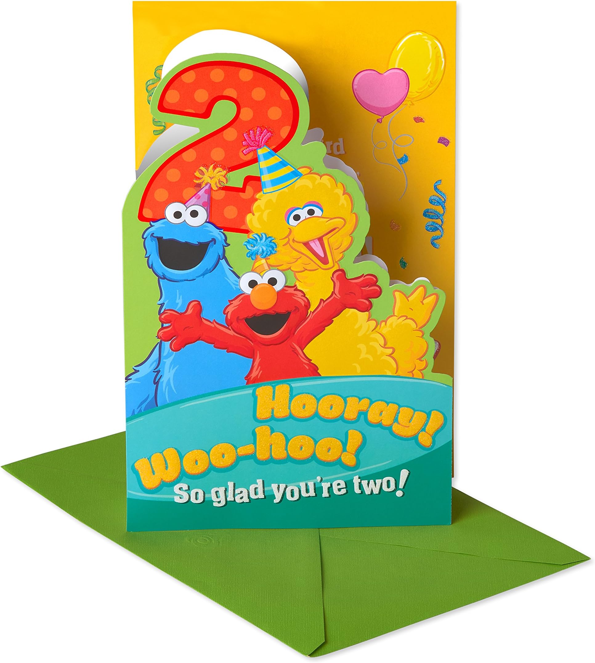 2nd Birthday Card (Sesame Street)