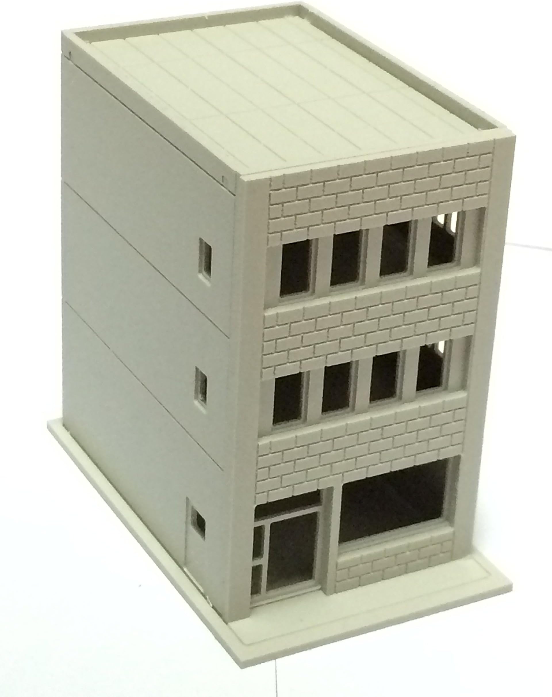 - Outland Models Railway Modern 3-Story Building/Shop A Unpainted N Scale 1:160