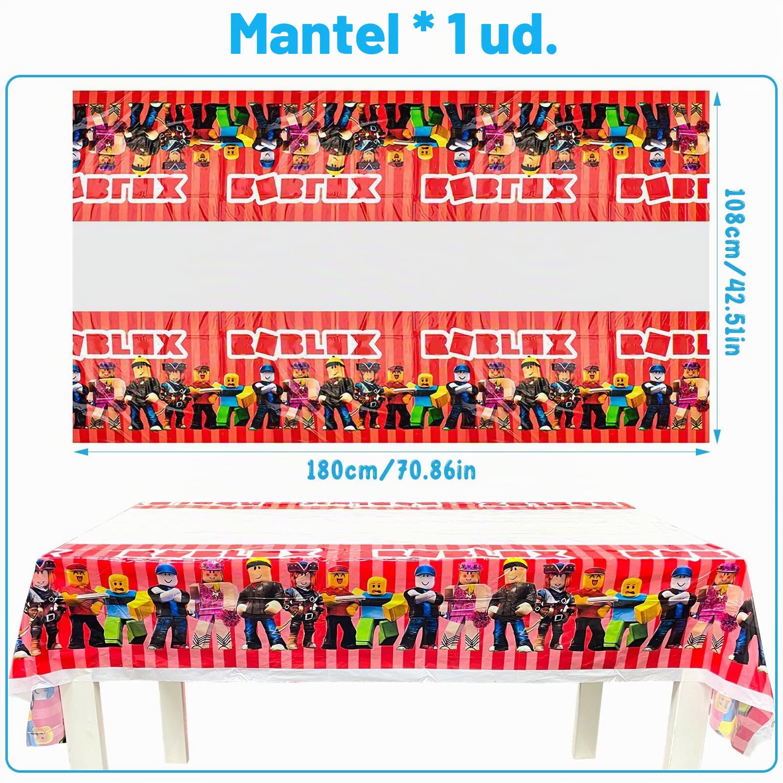 Cartoon Decoracion Cumpleaños, 75 Pcs Cartoon Vajilla de Cumpleaños