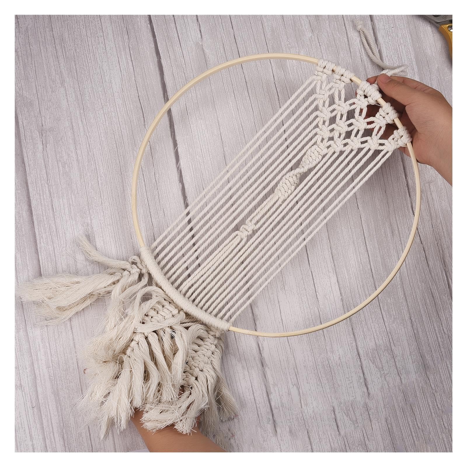Bastidor Para Bordar Anillo de bambú for decoración del hogar