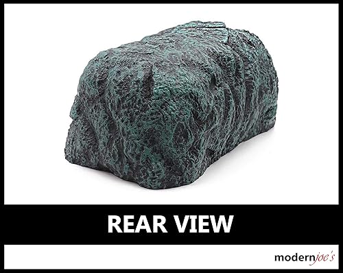 Miniatura 2 de MODERNJOE'S Refugio de cueva de piedra que oculta la casa de tortuga, cueva escondida de rocas para reptiles. Decorativo para acuarios y terrarios.