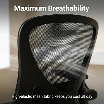 Ergonomic Office Chair with Adjustable Lumbar Support
