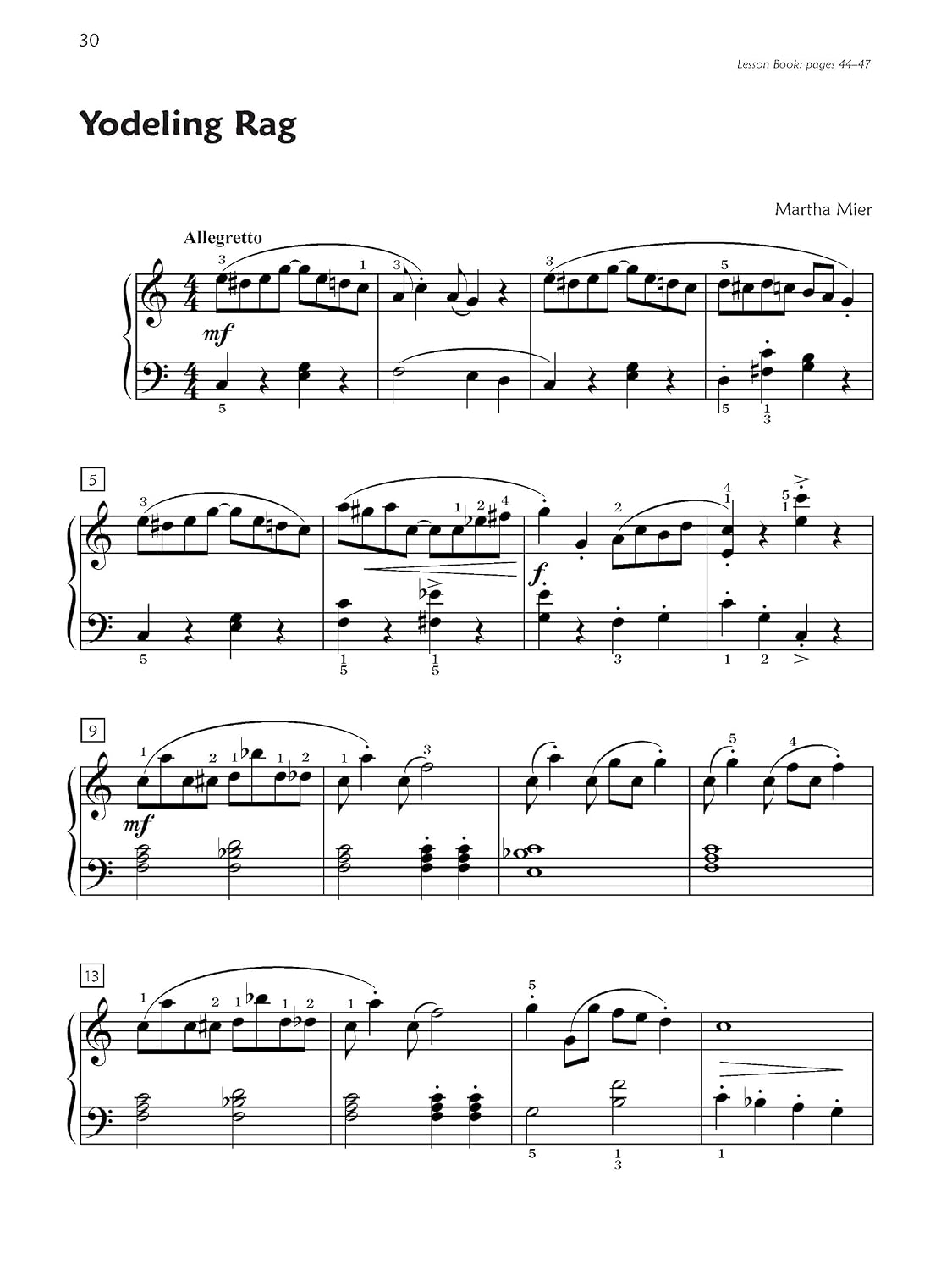Premier Piano Course -- Jazz, Rags & Blues, Bk 4: All New Original Music image 5