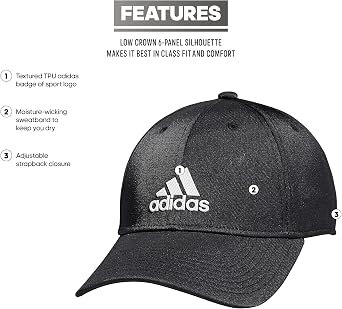 adidas Men's Decision Structured Adjustable Cap