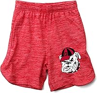 Vista 9 de Wes and Willy Pantalones cortos de hilo nublado para jóvenes y niños universitarios