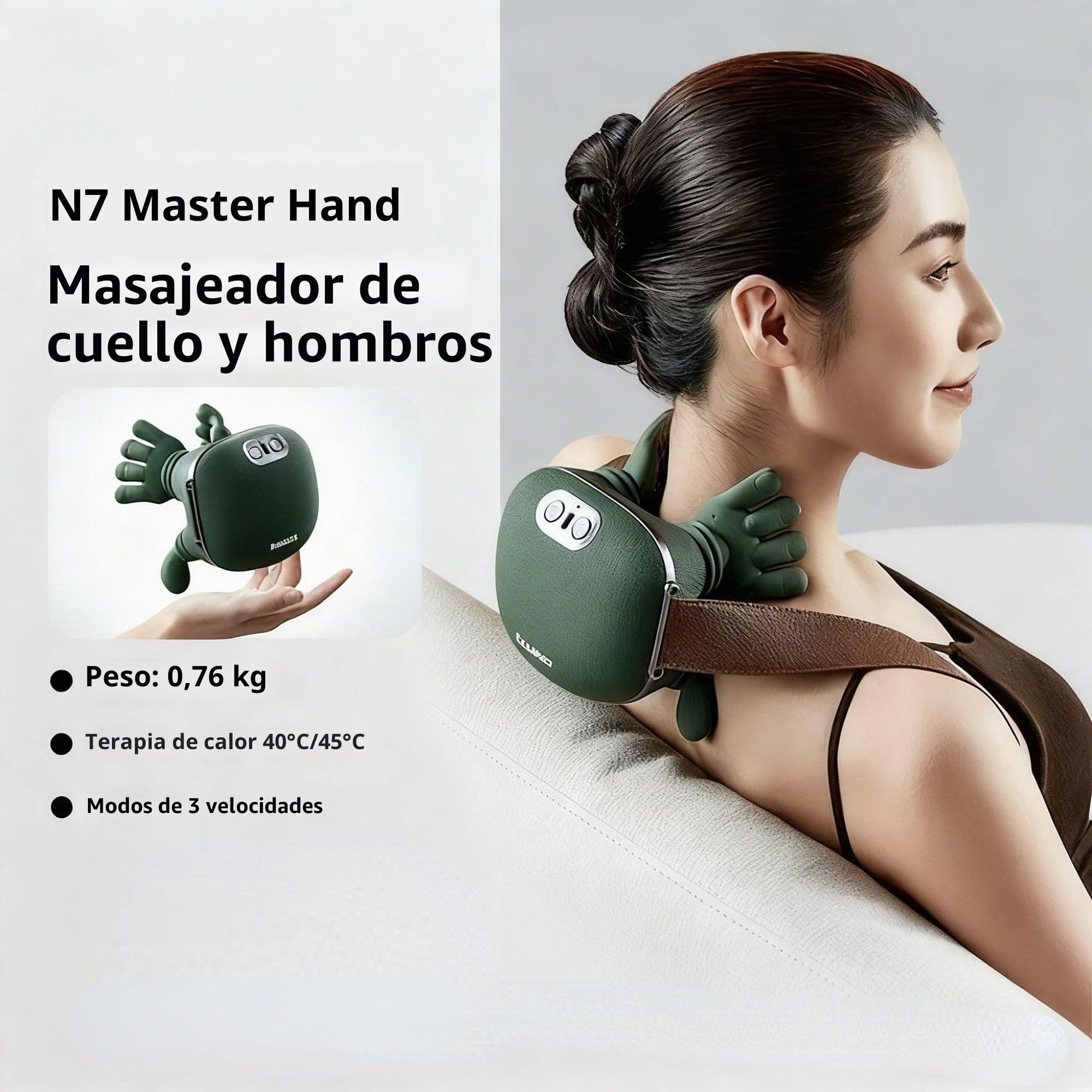 Masajeador Cervical y Espalda ﻿ (Green)