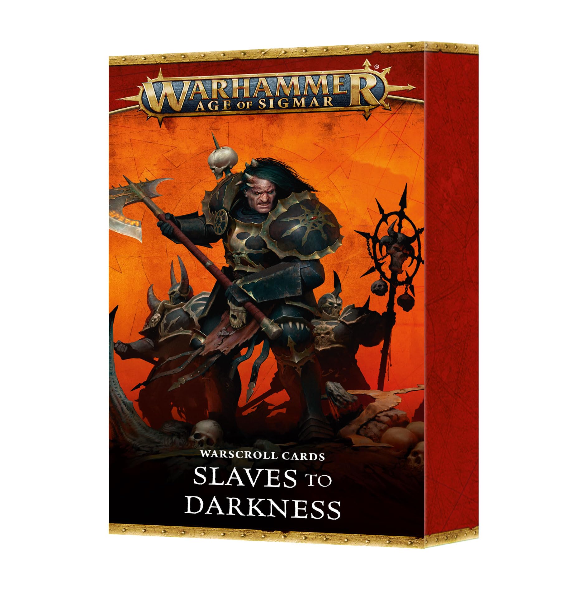 Games Workshop - Warscroll Cards - Slaves to Darkness - Warhammer Age of Sigmar (Inglés)