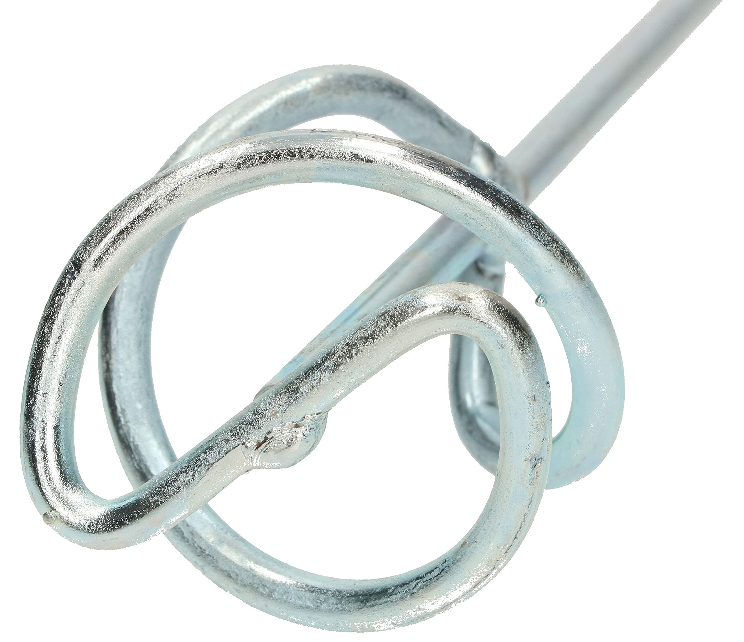KOTARBAU® Varilla mezcladora 55 mm, Mezclador, Agitador de adhesivos, Mezclador de mortero, yeso, cemento, Cesta mezcladora espiral, Batidora de yeso para taladro, Acero galvanizado