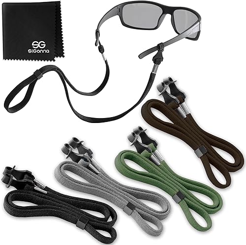 Miniatura 31 de SIGONNA Correa de soporte para lentes de ojos, correas para gafas para hombres y mujeres, soportes para anteojos alrededor del cuello, cadena