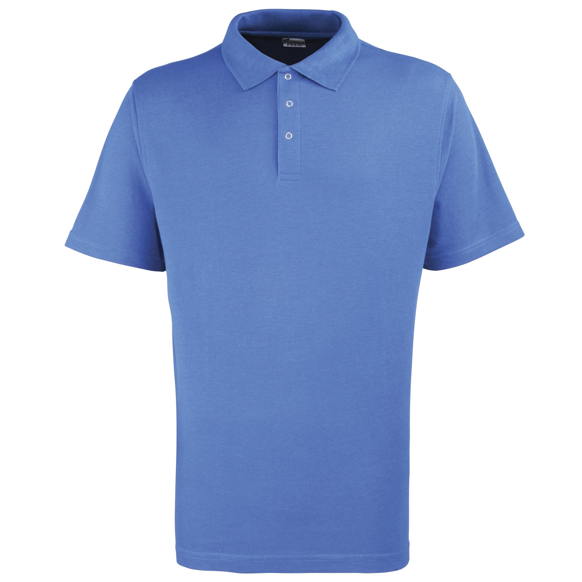 Premier Mens Stud Heavyweight Plain Pique Polo Shirt (3XL) (Royal)