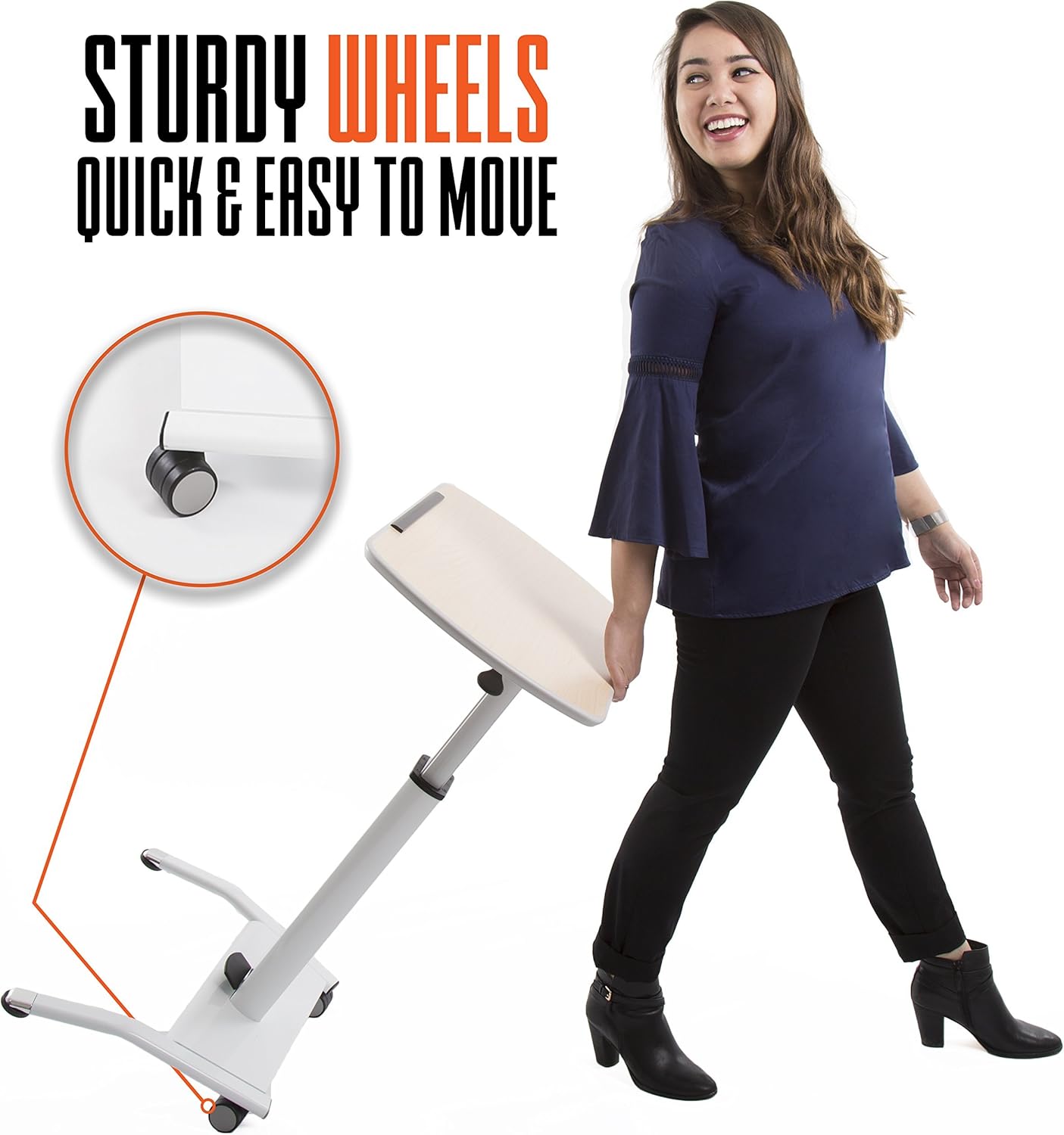 Stand Steady Multifunctional Podium | Lectern | Laptop Stand | Mobile Workstation! Excellent use for classrooms, Offices, and Home! : Electronics