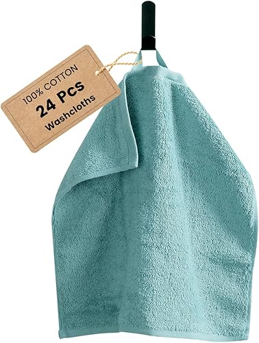 Vista 552 de SEMAXE - Juego de toallas de baño grises, 2 toallas de baño, 2 toallas de mano, 4 toallas faciales, toalla 100% algodón para baño, toalla suave