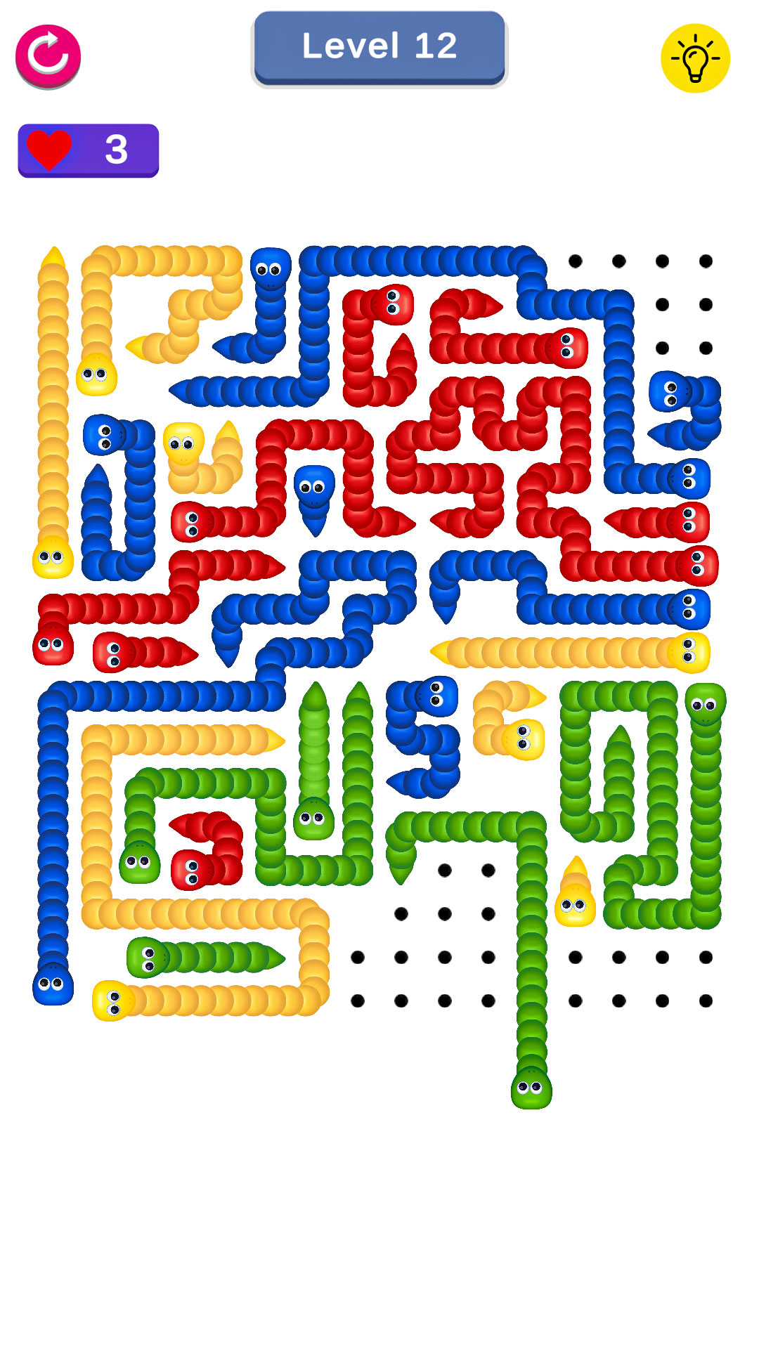 Snake Escape Puzzle Slither Out Master: Snakes Rush Traffic Jam Sort ...