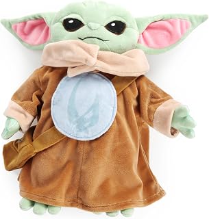 Star Wars The Mandalorian Grogu Baby Yoda Sci-Fi Plush Pillow Buddy, Multi