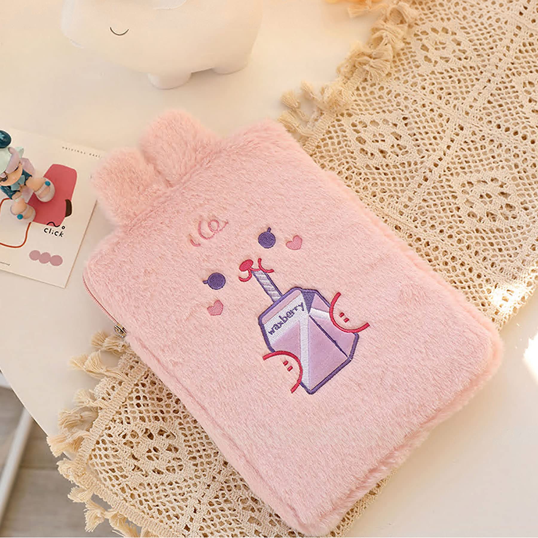 Tablet Case Laptop Storage Bag For 11/13 inch ipad Flat Plush Liner Bag  Cute Cartoon PVC Girls Student School Case Computer