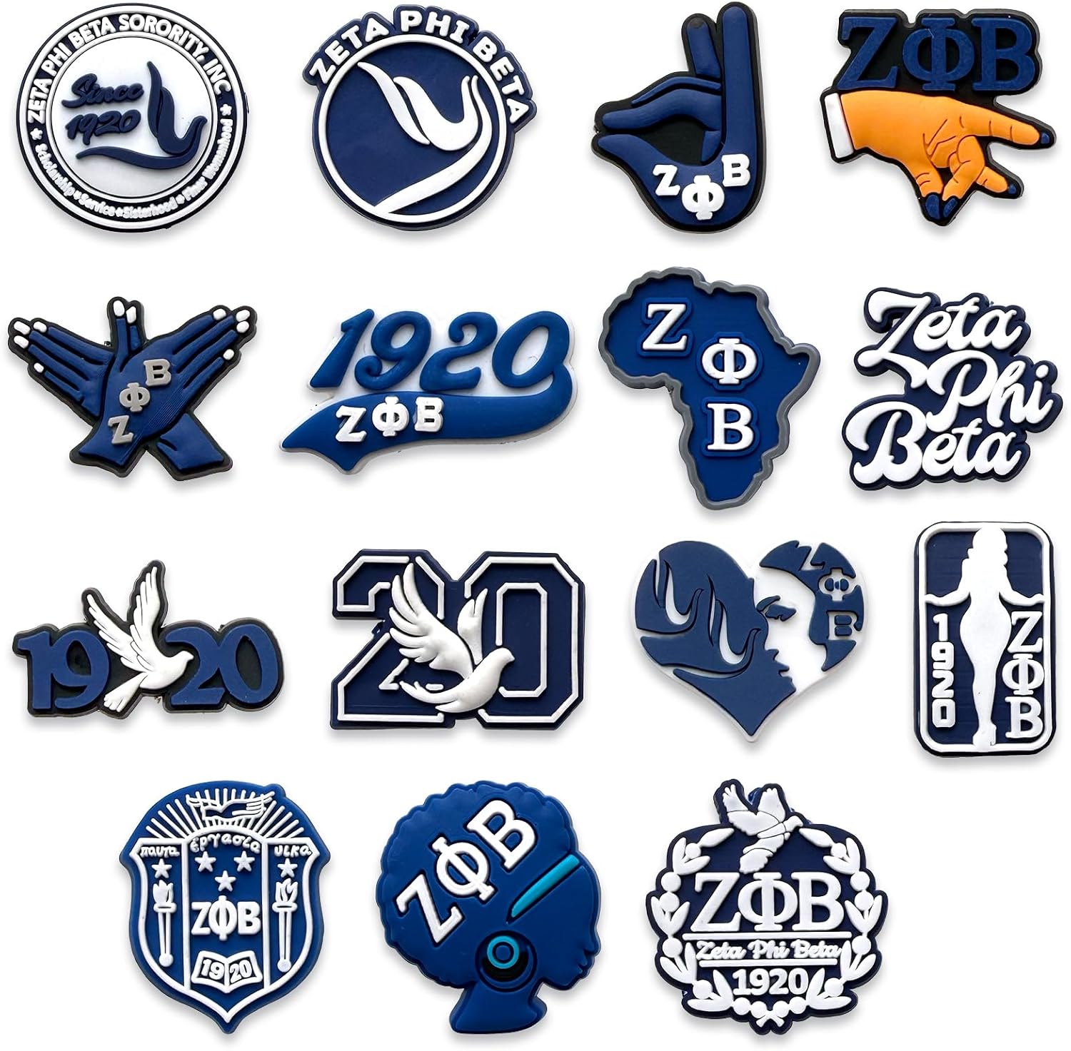 Cheerleading Soccer Animal Medical Shoes Charms Decoration, Raccoon Sorority Make-up Shoe Charms for Croc Clog Sandals
