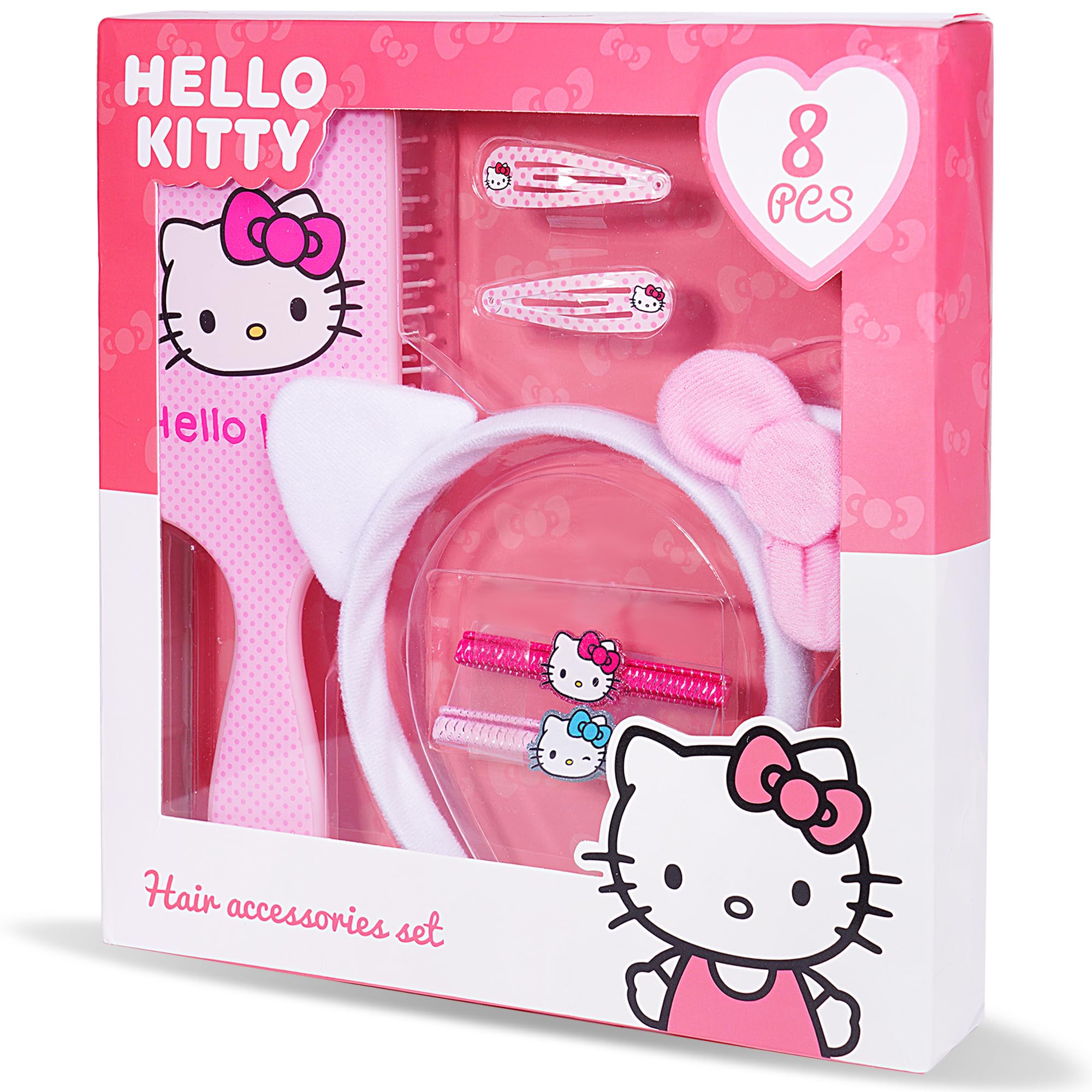 Hello Kitty Crème Shop Angel Baby Eyeshadow Palette Beauty Blender Glitter Gel