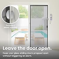 Vista 7 de TECHKO Alarma estroboscópica segura para piscina para niños, mascotas, certificación ETL UL 2017, resistente a la intemperie interior/exterior