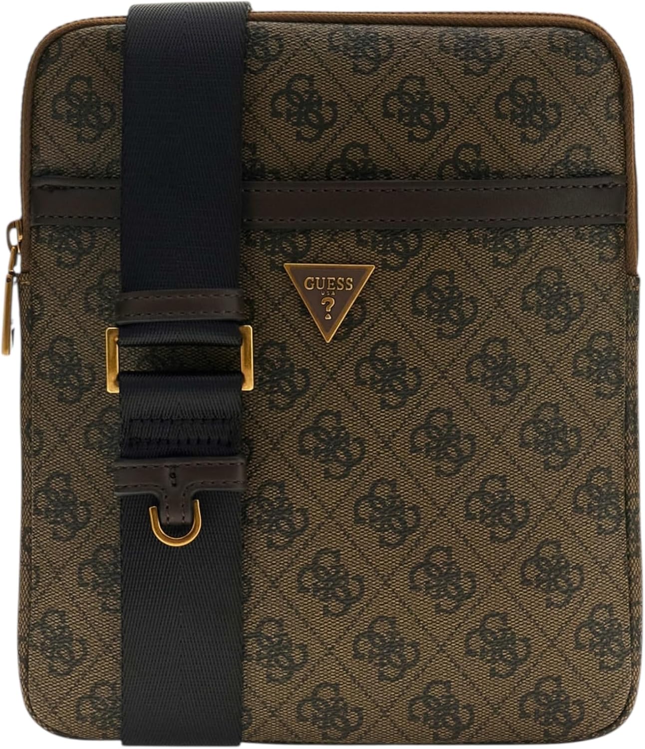 Guess Milano Çapraz Askılı Çanta, Tek Ebat, HMEVZL.P2223.COF, KAHVERENGI, Erkek