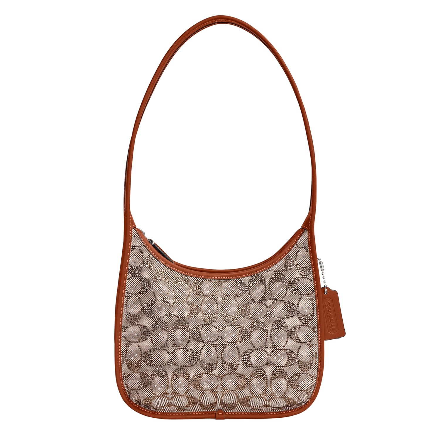 Coach Curve Zip Bag in Signature Jacquard