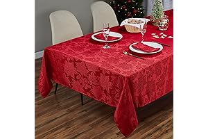 Holiday Tablecloths for Rectangle Tables: Feast in Festive Ambiance