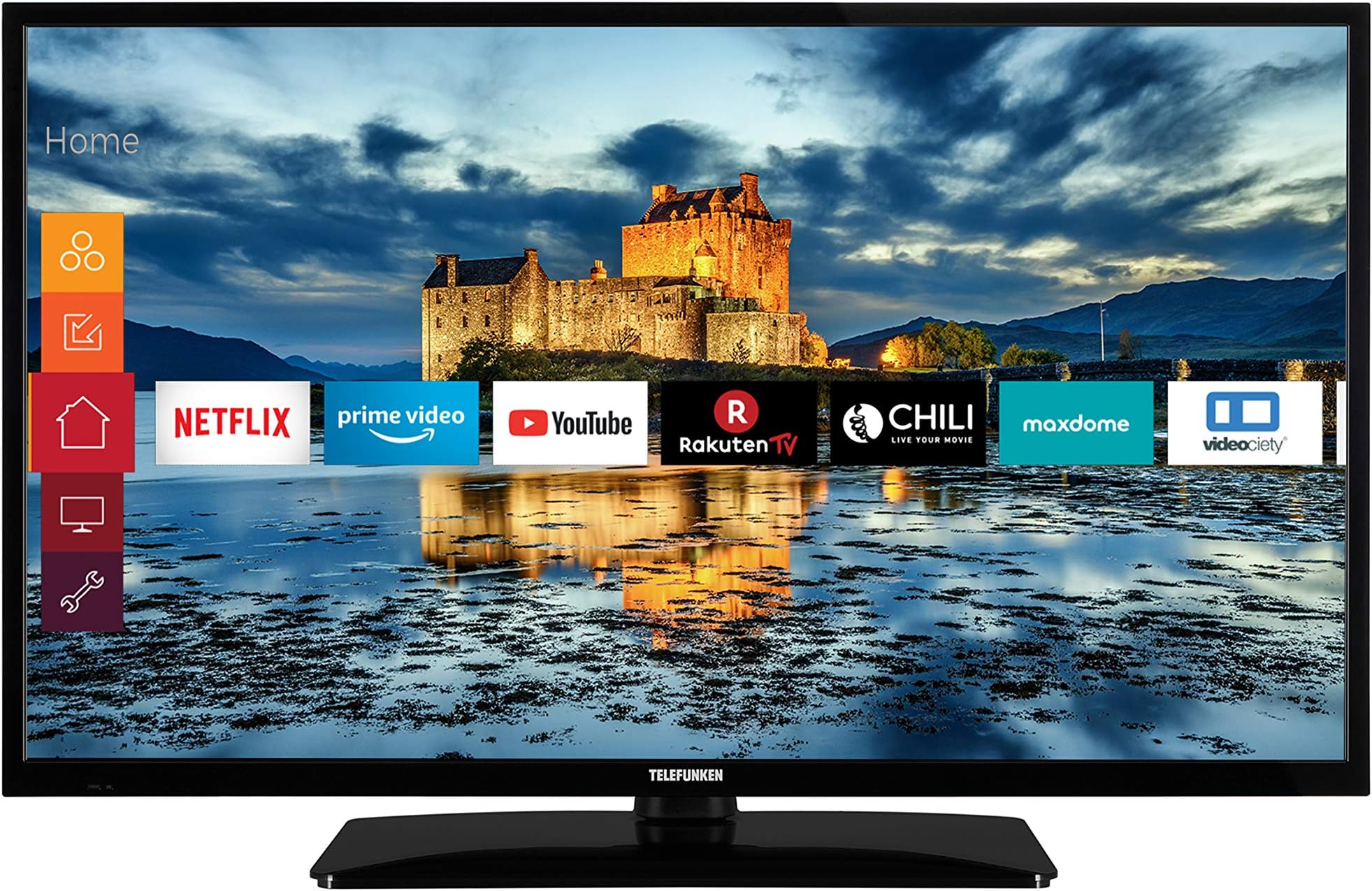 Telecomando Di Ricambio ARKAIA Per TV Telefunken D39H500X1CW E D43F554N2CW