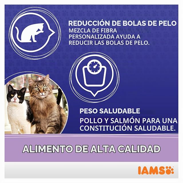 Foto 4 de 8 de IAMS ProActive Health Multi-Cat Households, Salmon & Chicken, 15 kg