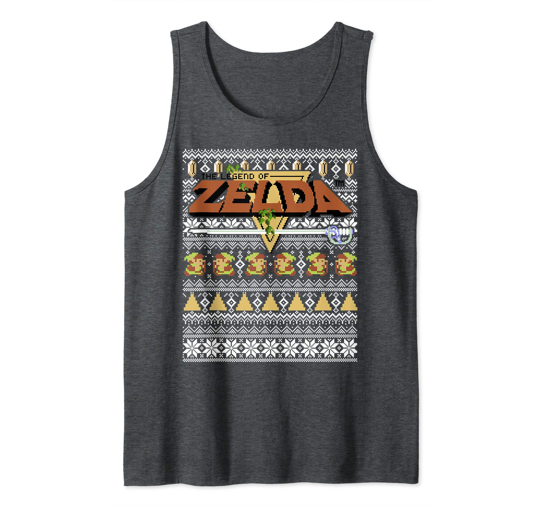 NintendoZelda 8-Bit Ugly Holiday Sweater Tank Top