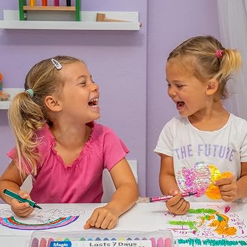The Pencil Grip Magic Tri Stix Markers 12 colors TPG-395 (Six Pack)