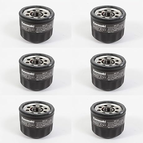 Genuine Kawasaki OEM Oil Filter (49065-0721) - 6 Pack