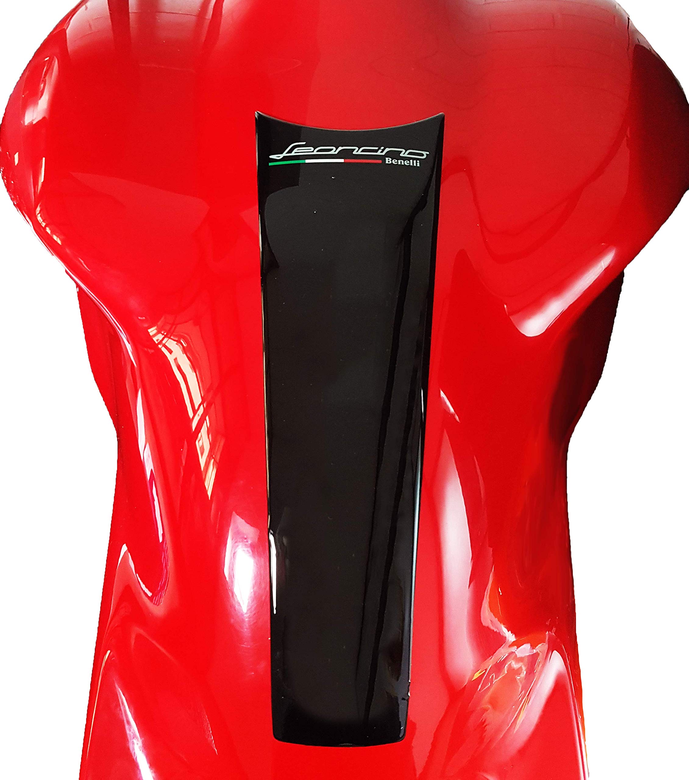 4R Quattroerre.it 18232 - Adhesivo 3D para depósito de Moto Benelli Leoncino, Negro