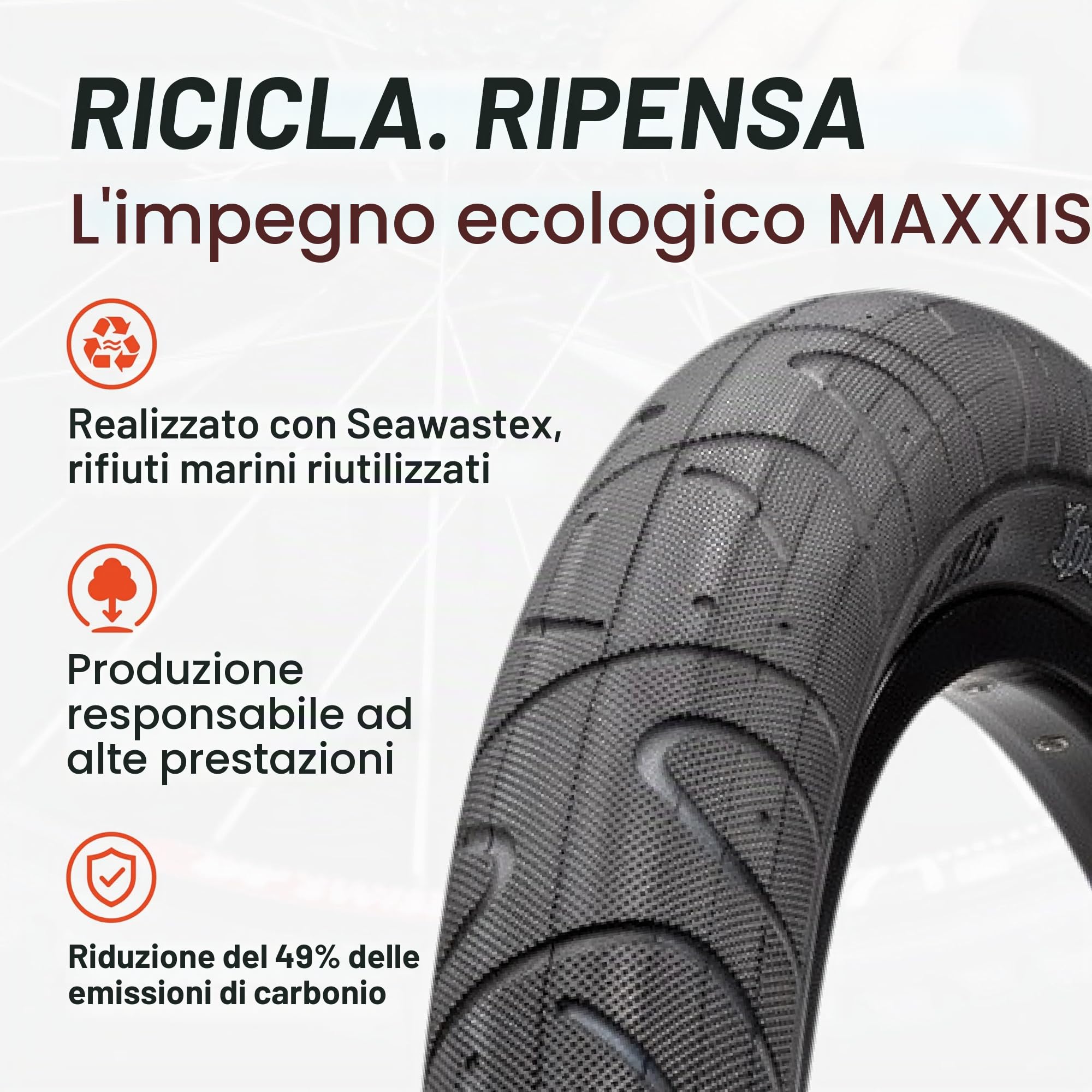 Bikemarketing BMG GmbH Maxxis, Pneumatici Unisex Adulto, Nero, 27.5x2.50