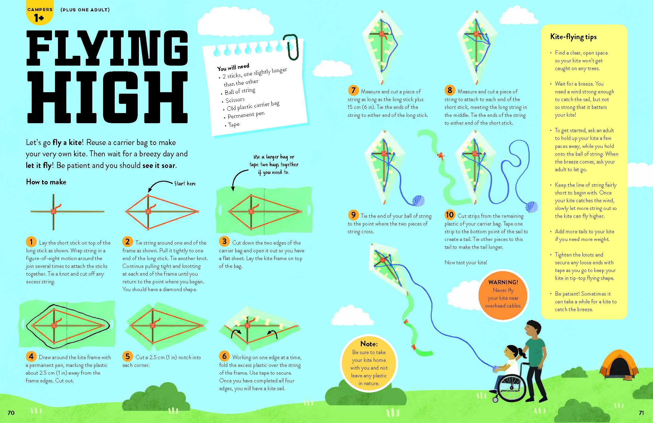Create Your Own Camping Activities - anglais