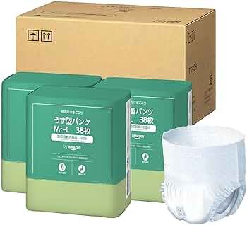 激安出品！12点セット！大人のオムツ！ うす型パンツ L~LL 36枚入り Amazon | リリーフ 【旧パッケージ】 パンツタイプ 安心のうす型