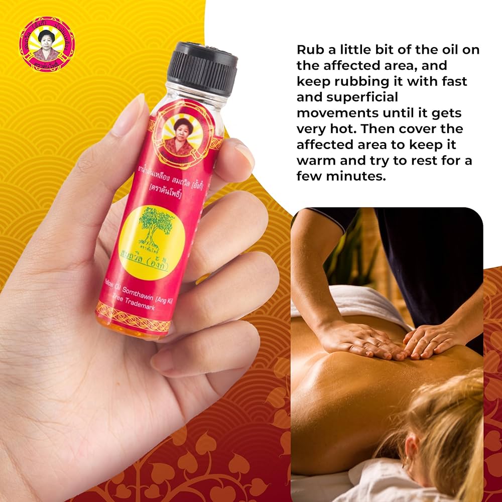 Amazon.com : Somthawin ANG Ki 24 cc Massage Oil - Natural