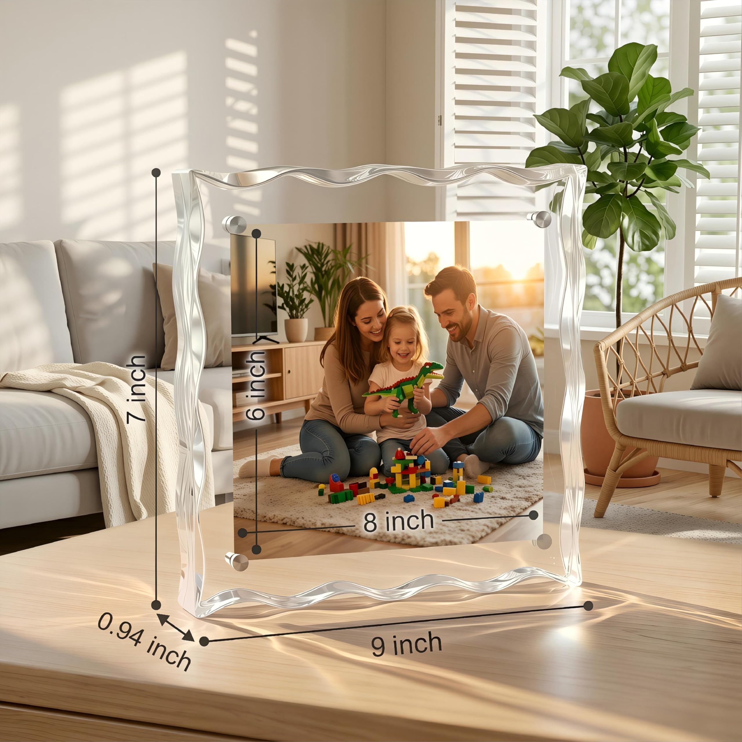 フォトフレーム 確認用 Amazon.co.jp: ZAPOLEX (ザポレックス) 6x8インチ アクリル写真