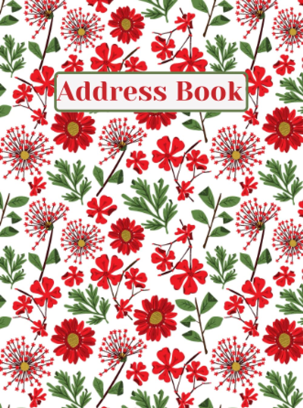 Small Address Book: Address Book A6 small with alphabet index . small address book for purse. Address Book Small with A-Z index. small contact Book. telephone address book. pocket size. 4 x 6 in