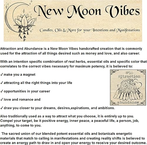 Miniatura 2 de Attraction Abundance Aerosol para sala de aromaterapia, niebla aromática espiritual infundida con aceites esenciales, mejora la belleza, amor,