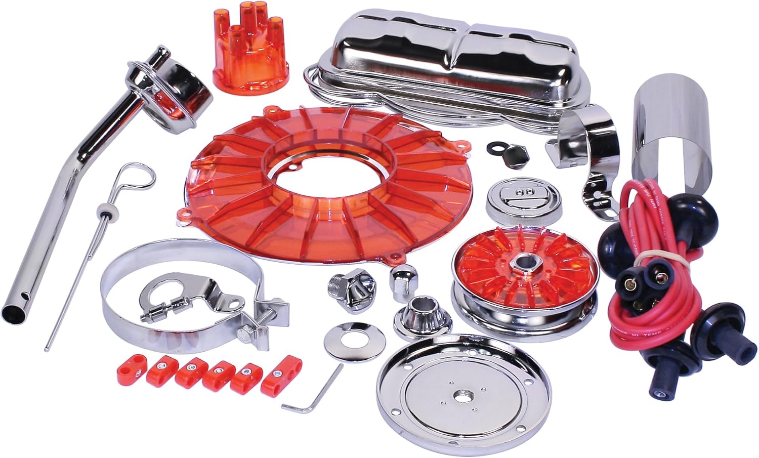 Super Color Deluxe Engine Kit, Red