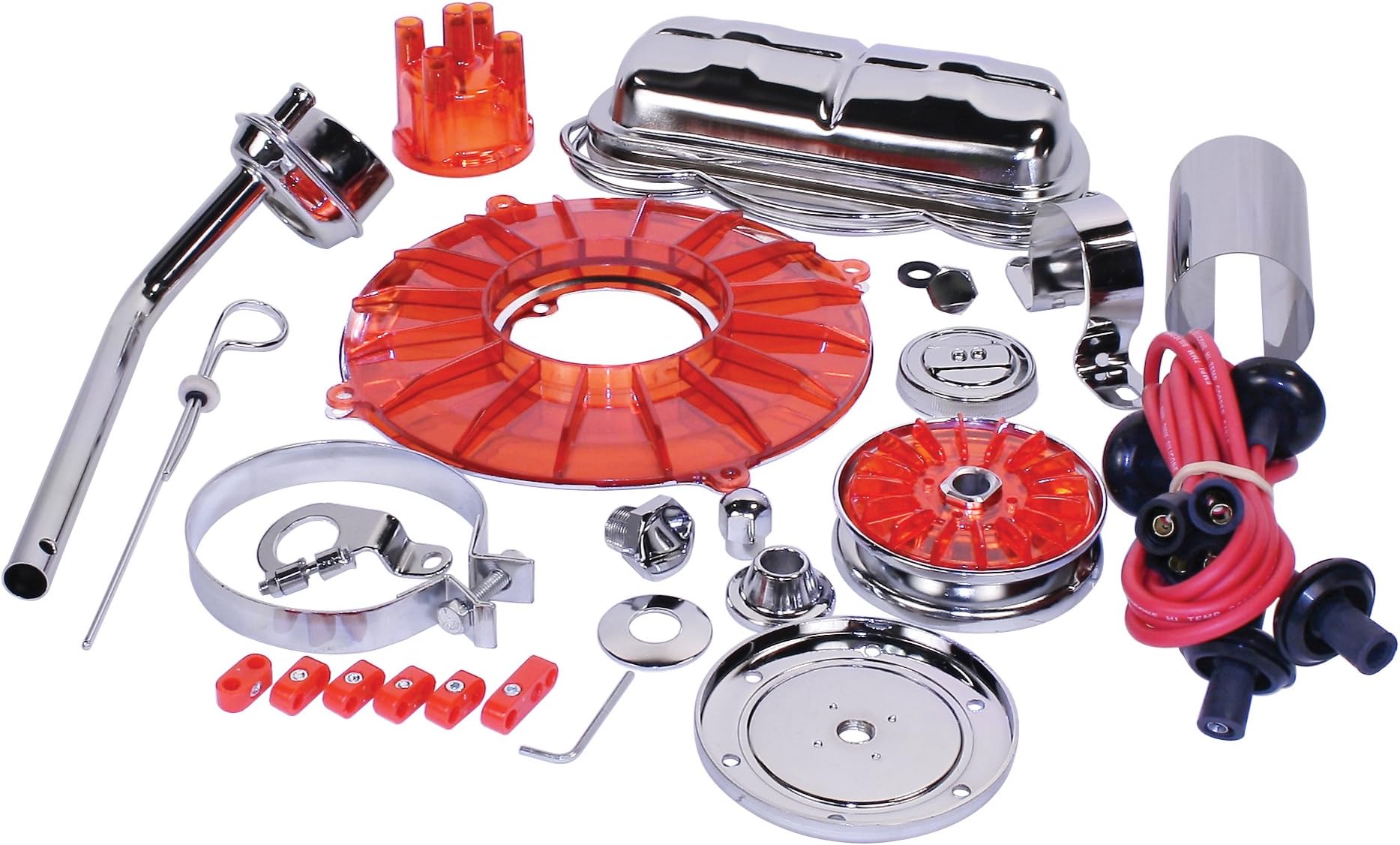 Super Color Deluxe Engine Kit, Red