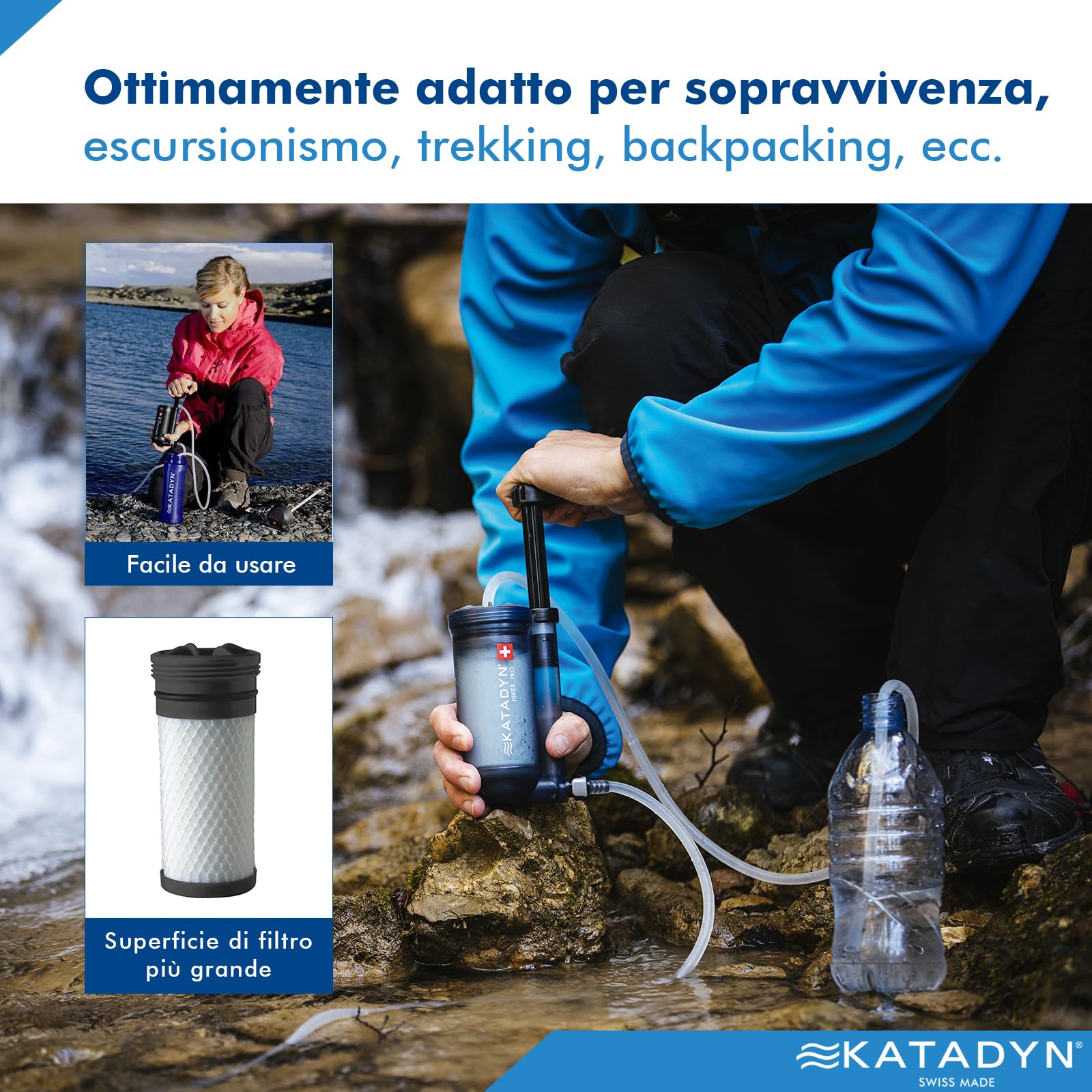 Katadyn Hiker Pro Filtro Filtro dell'acqua