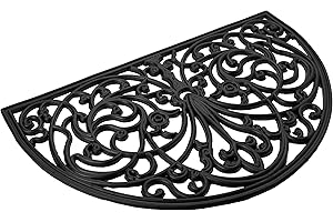 Wrought Iron Door Mat: Durable Outdoor Welcome Mats for All Weather